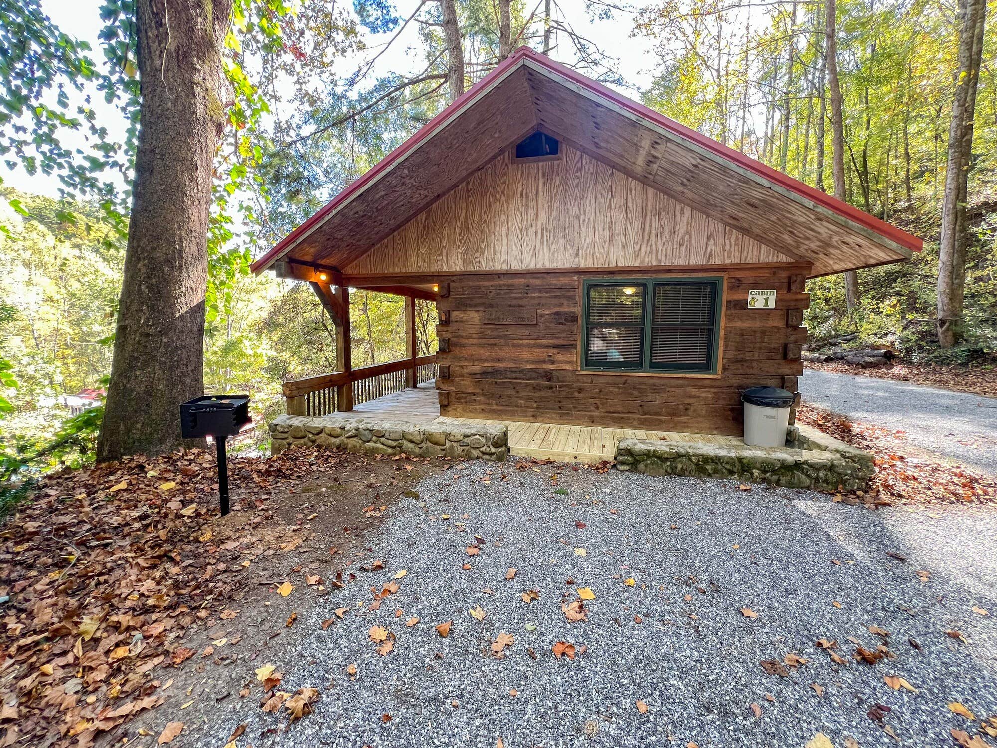 The Dyrt's photo of glamping accommodations at Lazy Turtle Campground & Cabins near Nantahala National Forest