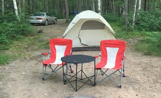 Two Snoops's photo at Morgan Lake Campground And Group Site near Pembine, WI