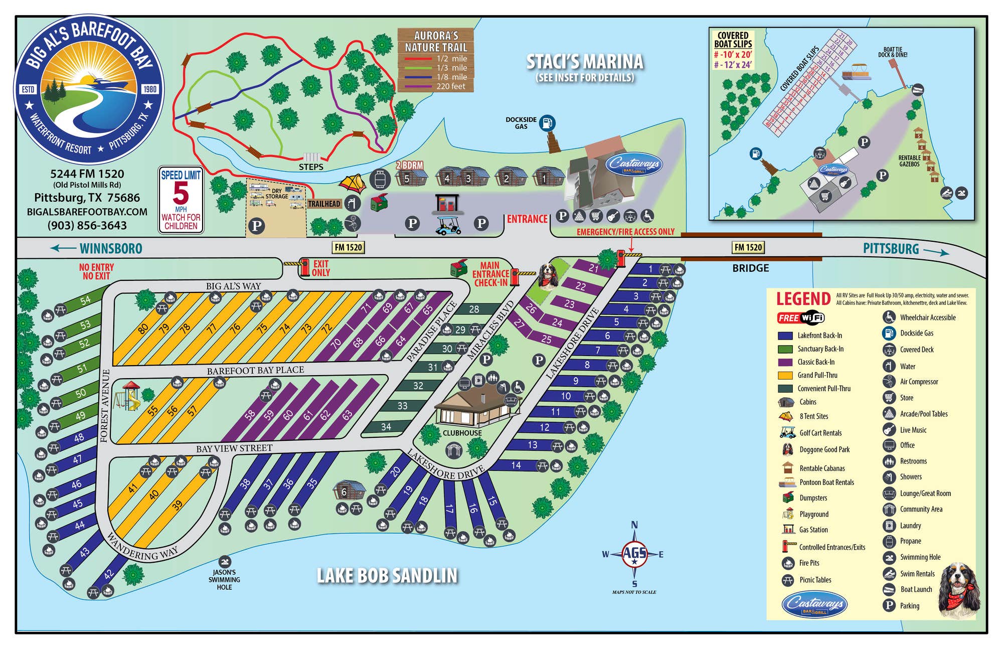 The Dyrt's photo of camping with pets at Big Al's Barefoot Bay near Lake O' The Pines