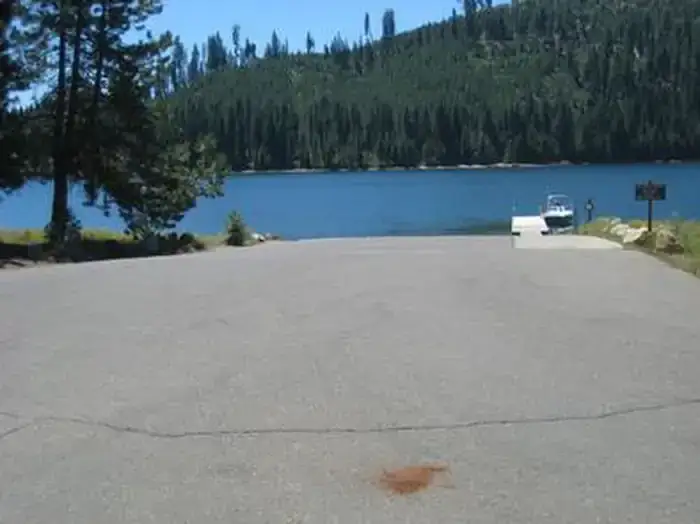 Camper-submitted photo at Union Valley Reservoir near Pollock Pines, CA