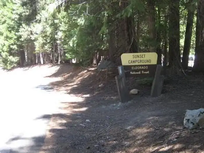 Camper-submitted photo at Union Valley Reservoir near Pollock Pines, CA