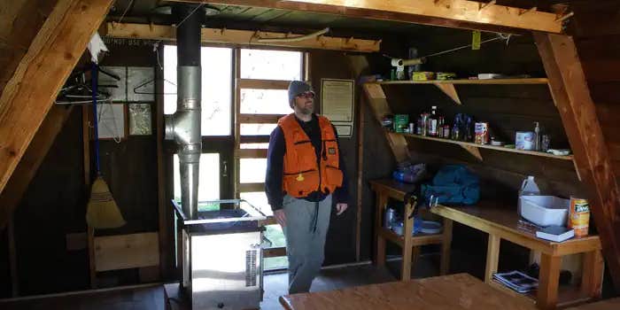 Camper submitted image from Italio River Cabin