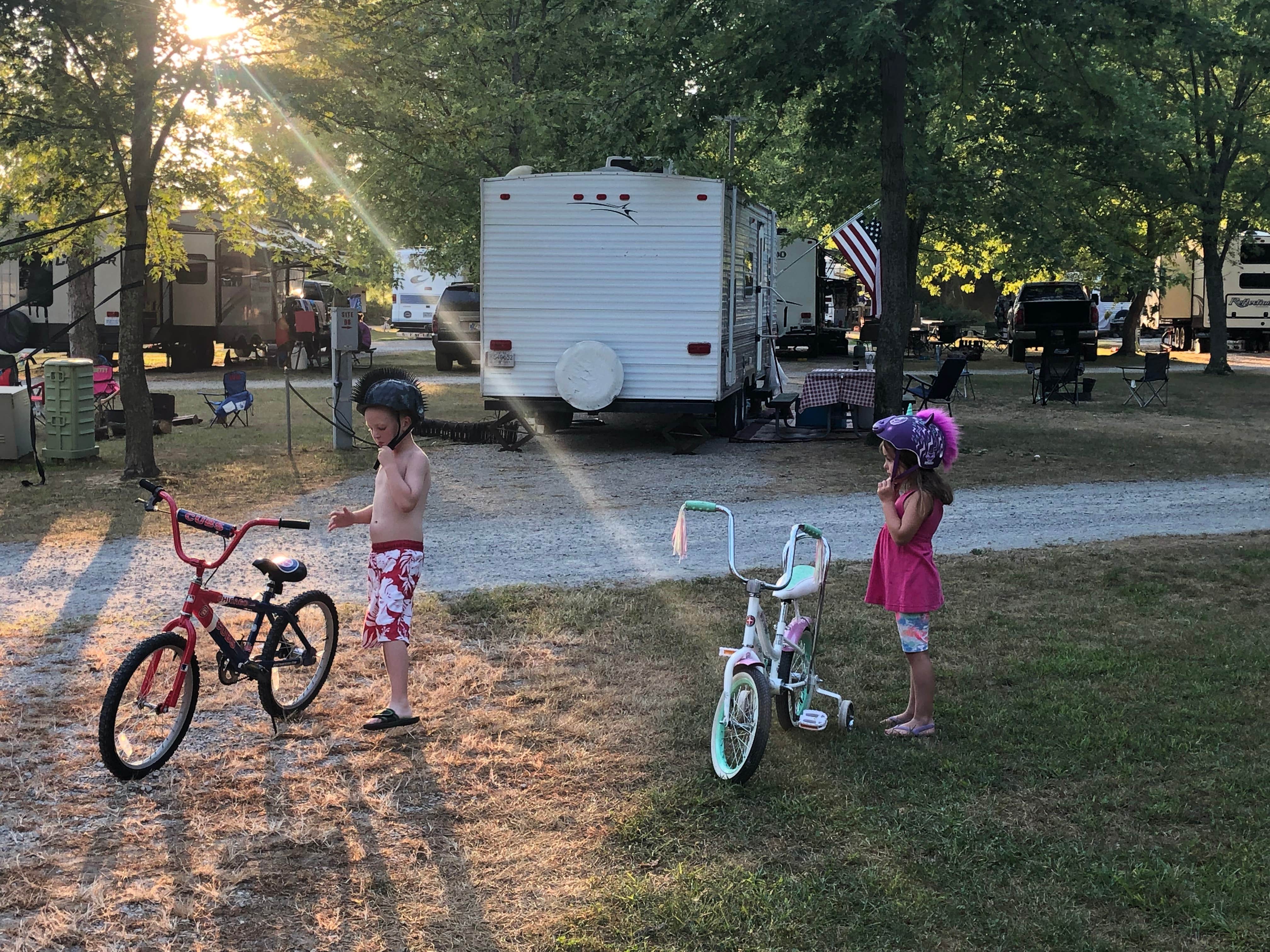 Camper-submitted photo at Indiana Beach Campground near Monticello, IN