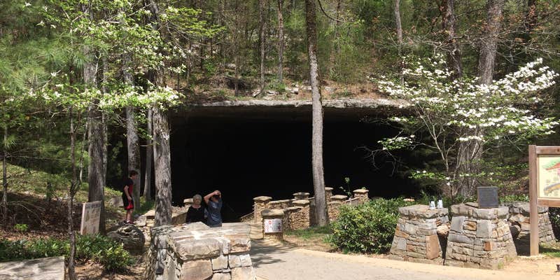 Camper submitted image from Cathedral Caverns State Park Campground