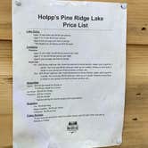 Review photo of Holpps Pine Ridge Lake Campground by Nate H., August 5, 2019