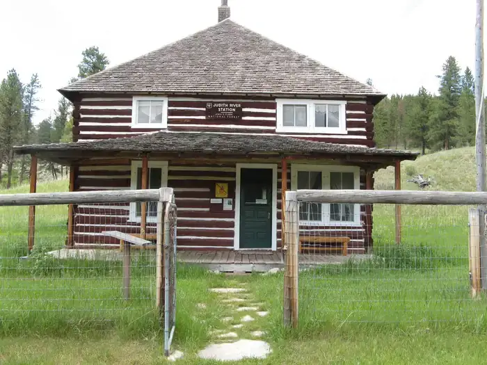 Camper-submitted photo at Judith Guard Station near Geyser, MT