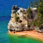 Review photo of Pictured Rocks National Lakeshore Backcountry Sites — Pictured Rocks National Lakeshore by Anna C., September 24, 2016