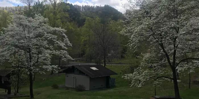 Camper submitted image from Rocky Bluff Campground — National Forests In North Carolina