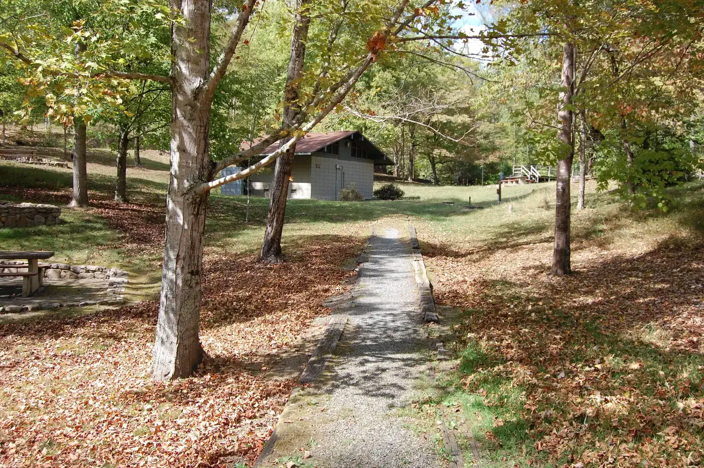 Camper-submitted photo at Rocky Bluff Campground — National Forests In North Carolina near Hot Springs, NC