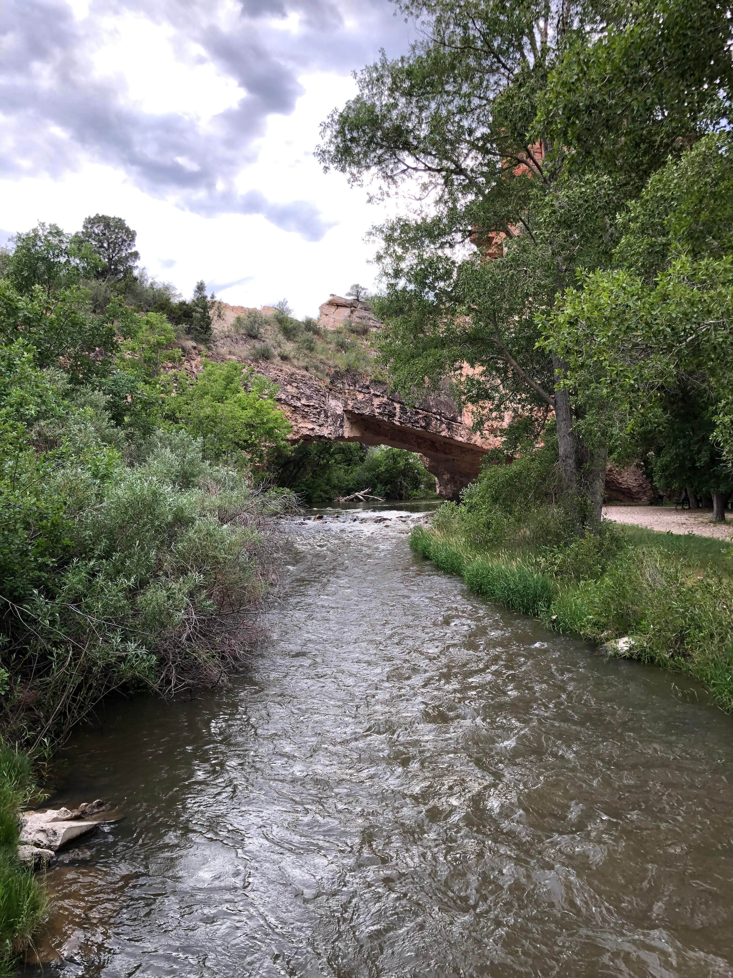 Camper-submitted photo at Ayres Natural Bridge Park near Glenrock, WY