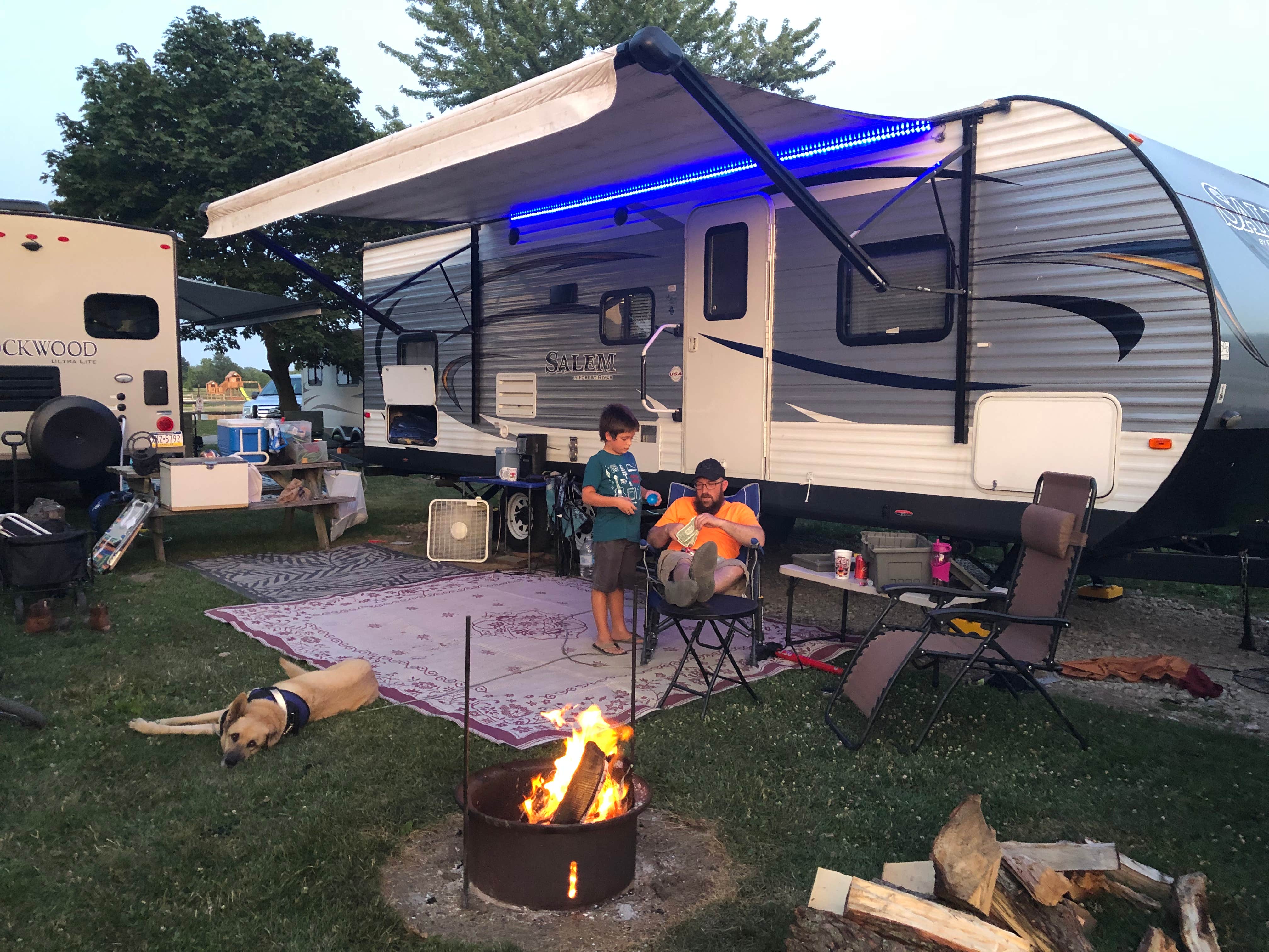 Dawn S.'s photo of rv camping at Tall Timbers Campground near Clyde, OH