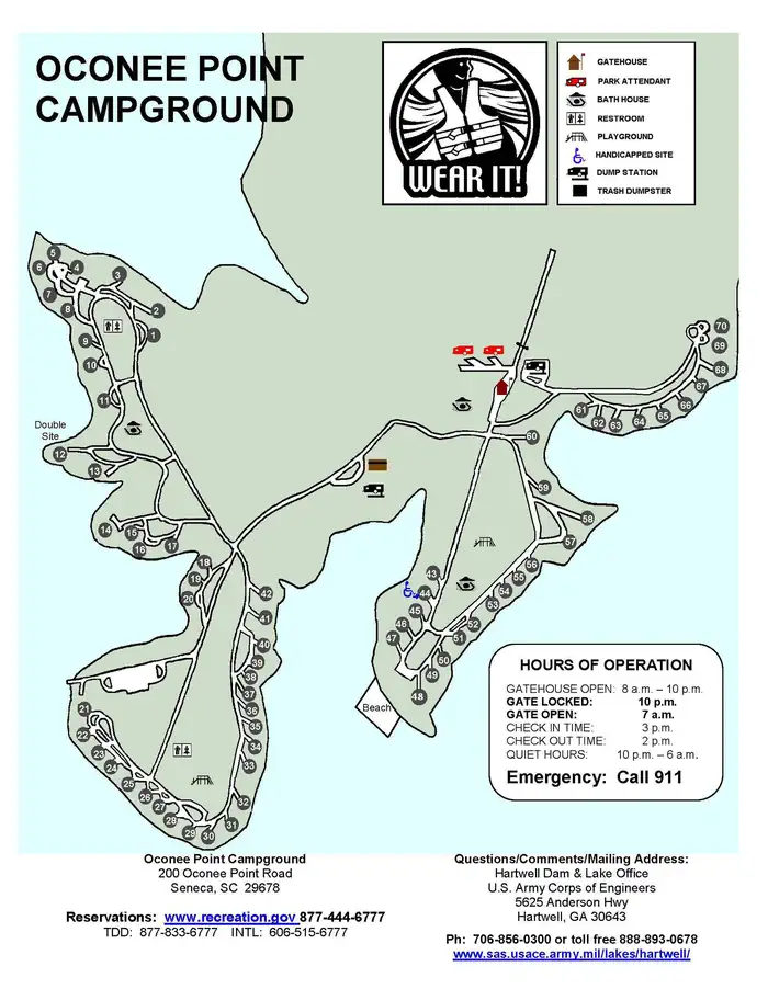 Camper-submitted photo at Oconee Point near Lavonia, GA