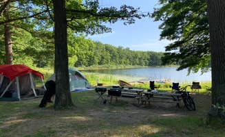 Jon M.'s photo of tent camping at Enchanted Pebawma Lake Campground near Morley, MI