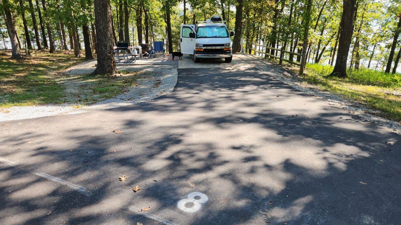 Fred S.'s photo of camping with pets at Robinson Point near West Plains, MO