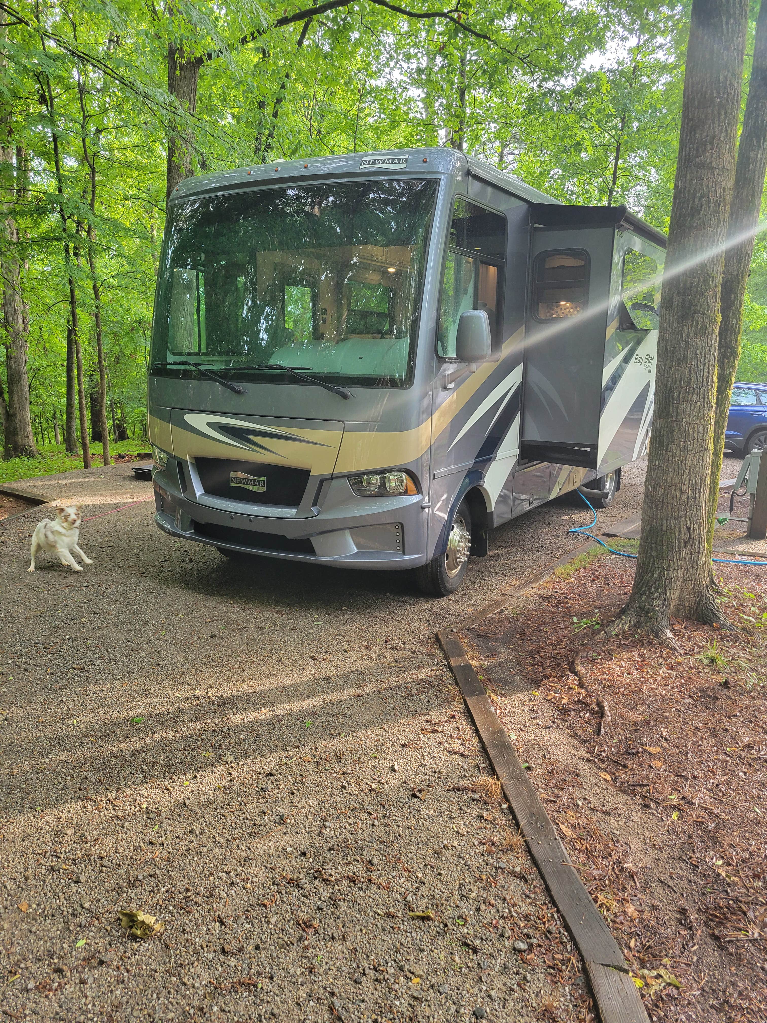 paul Z.'s photo of rv camping at Watson Mill Bridge State Park Campground near Athens, GA