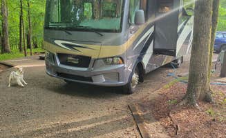 paul Z.'s photo of rv camping at Watson Mill Bridge State Park Campground near Washington, GA