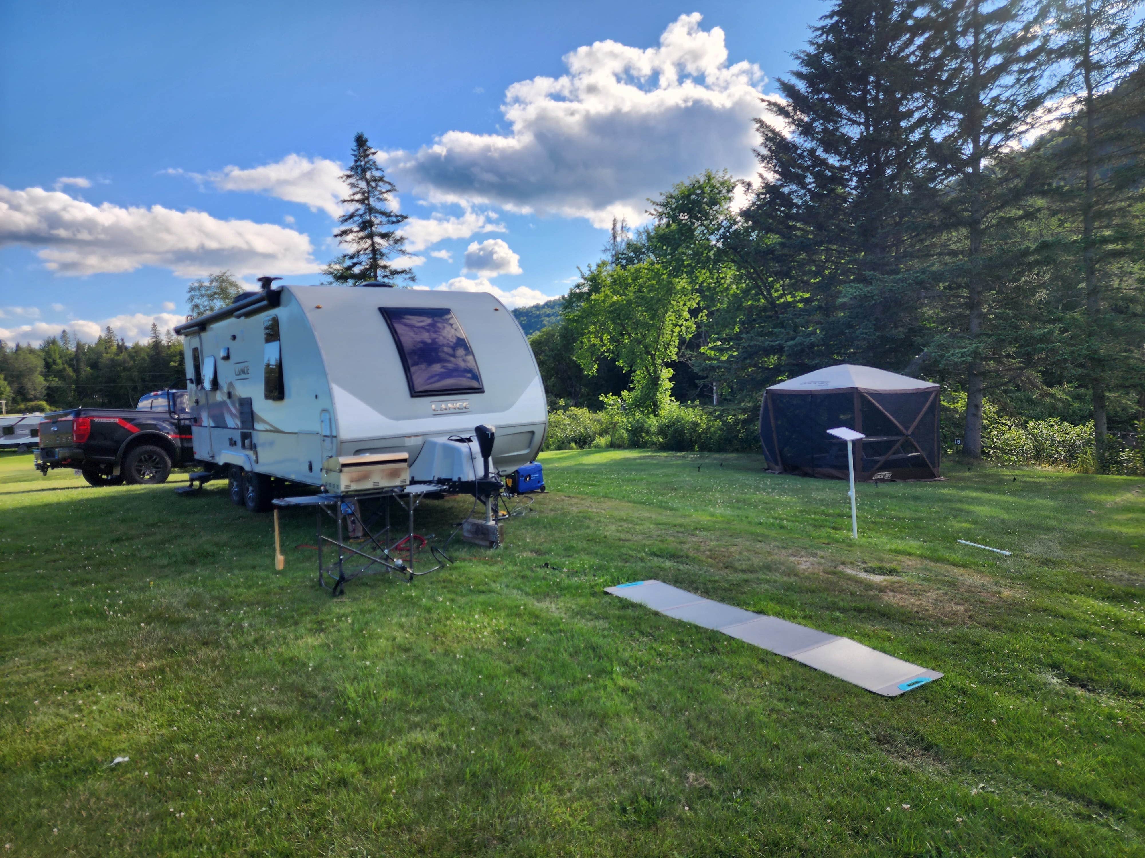 Camper-submitted photo at Aziscoos Valley Camping Area near Errol, NH