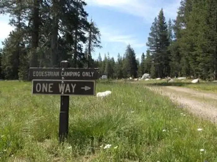 Camping near Desolation Wilderness - Aloha Zone: Wrights Lake Equestrian Campground, Kyburz, California
