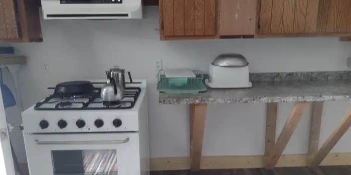 Camper submitted image from Ear Mountain Cabin — Helena Lewis And Clark National Forest