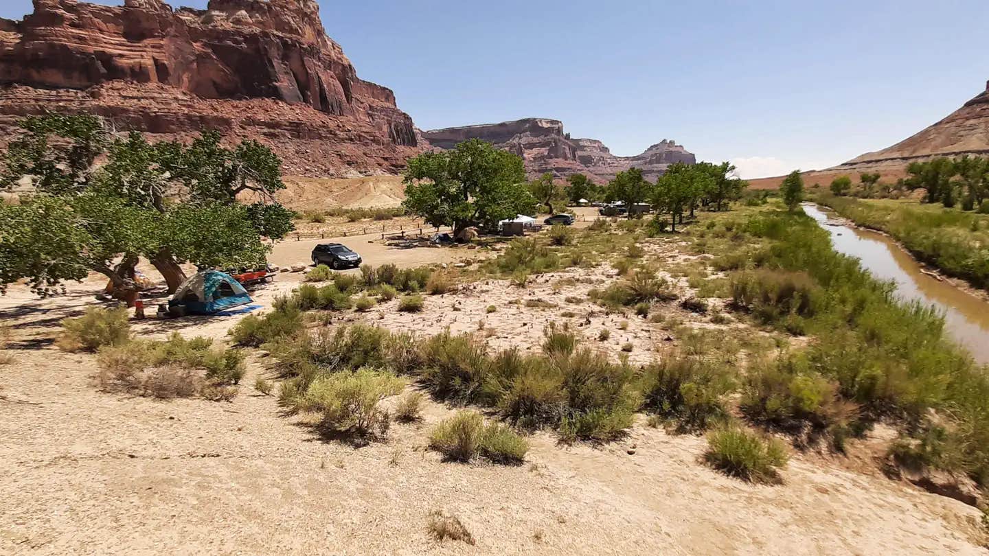 Camper submitted image from Swinging Bridge South Campground - 1