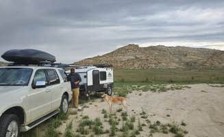 UnnamedAdventures's photo of camping with pets at Gebo Road - Thermopolis near Lysite, WY