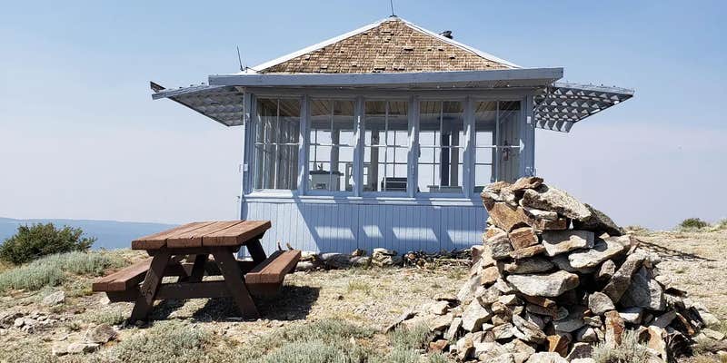 Camper submitted image from Drake Peak Lookout