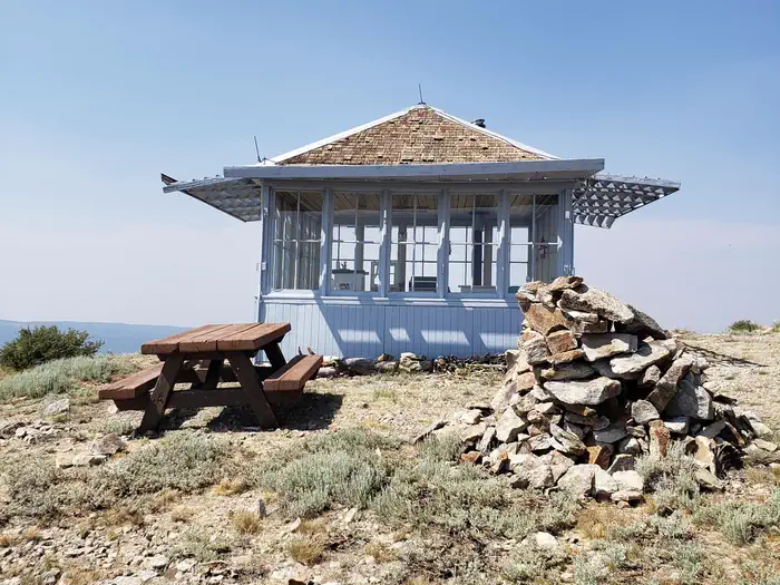 Camper-submitted photo at Drake Peak Lookout near Lakeview, OR
