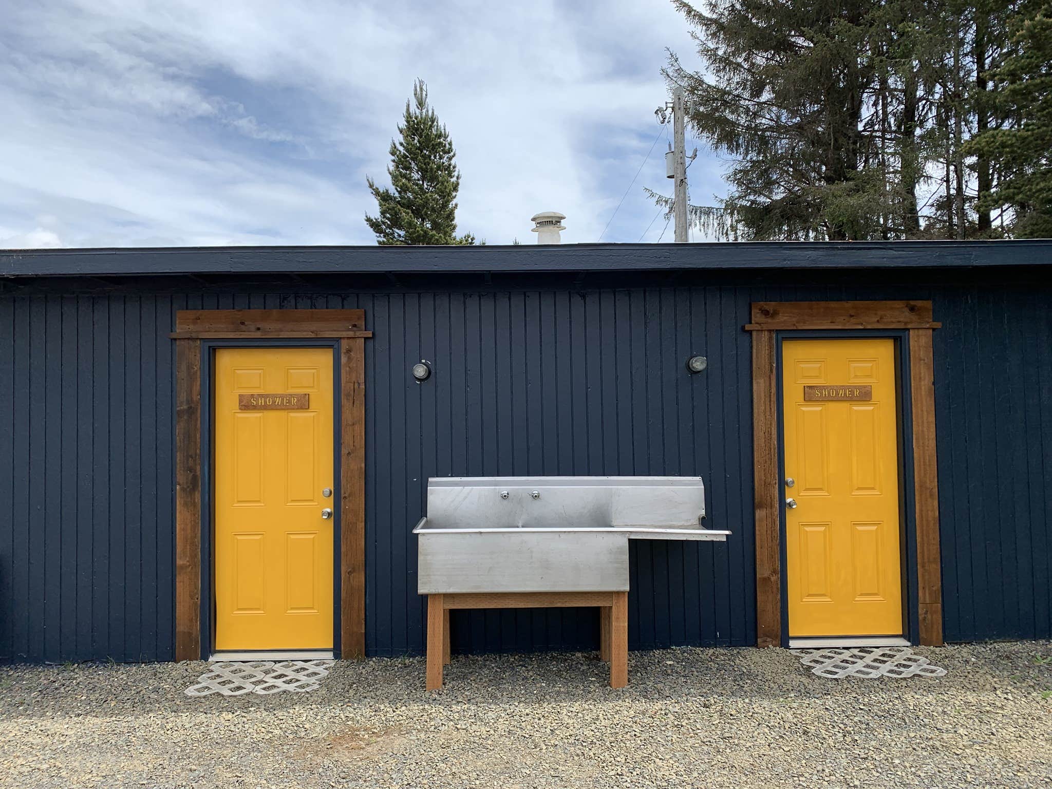 Miranda C.'s photo of glamping accommodations at The Lamp Camp near Astoria, OR