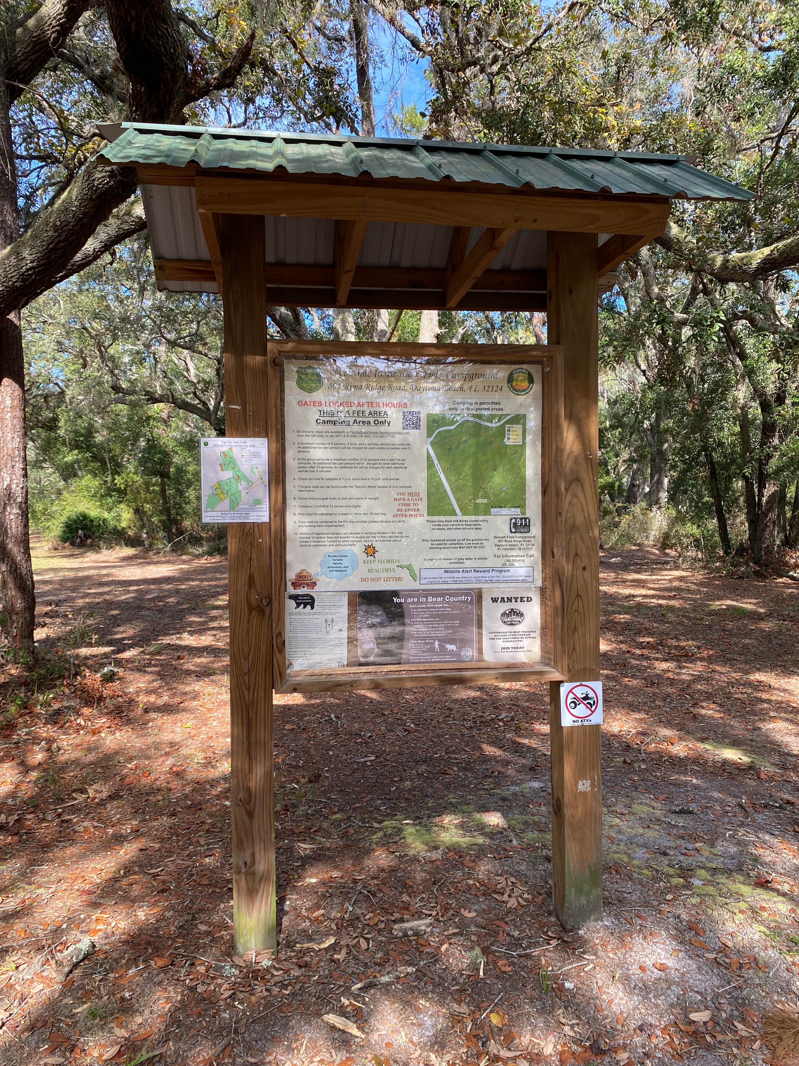 Camper-submitted photo at Bennett Field Group Camp — Tiger Bay State Forest near Ormond Beach, FL