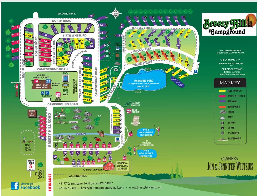 Camper-submitted photo at Breezy Hill Campground near Malone, WI