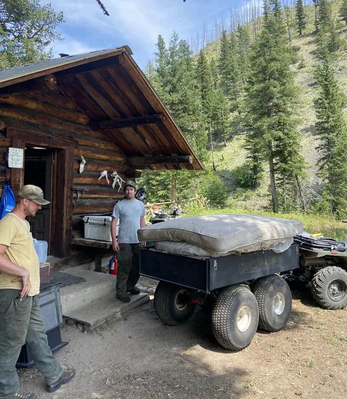 Camper submitted image from Deer Creek Cabin (MT) - 1