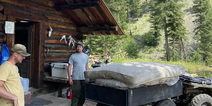 Camper submitted image from Deer Creek Cabin (MT)