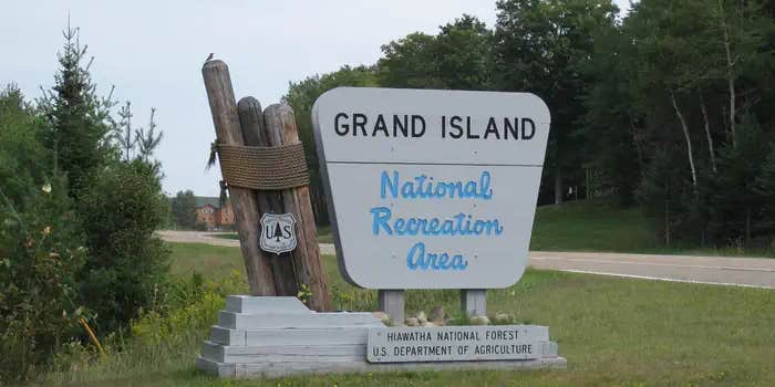 Camper submitted image from Grand Island Cabins