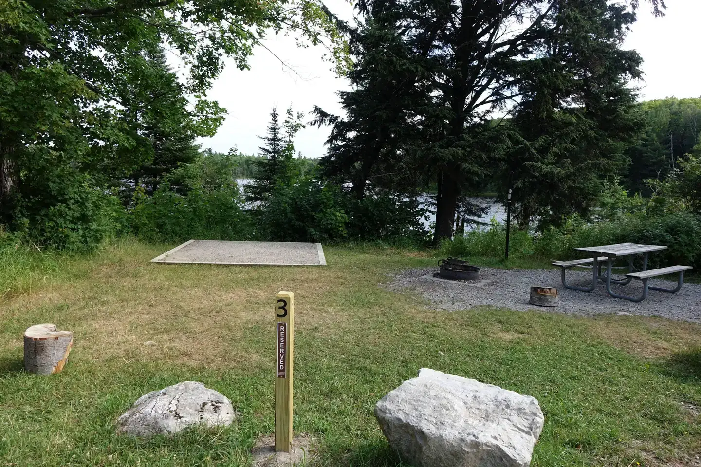 Camper-submitted photo at Little Beaver Lake Campground — Pictured Rocks National Lakeshore near Pictured Rocks National Lakeshore