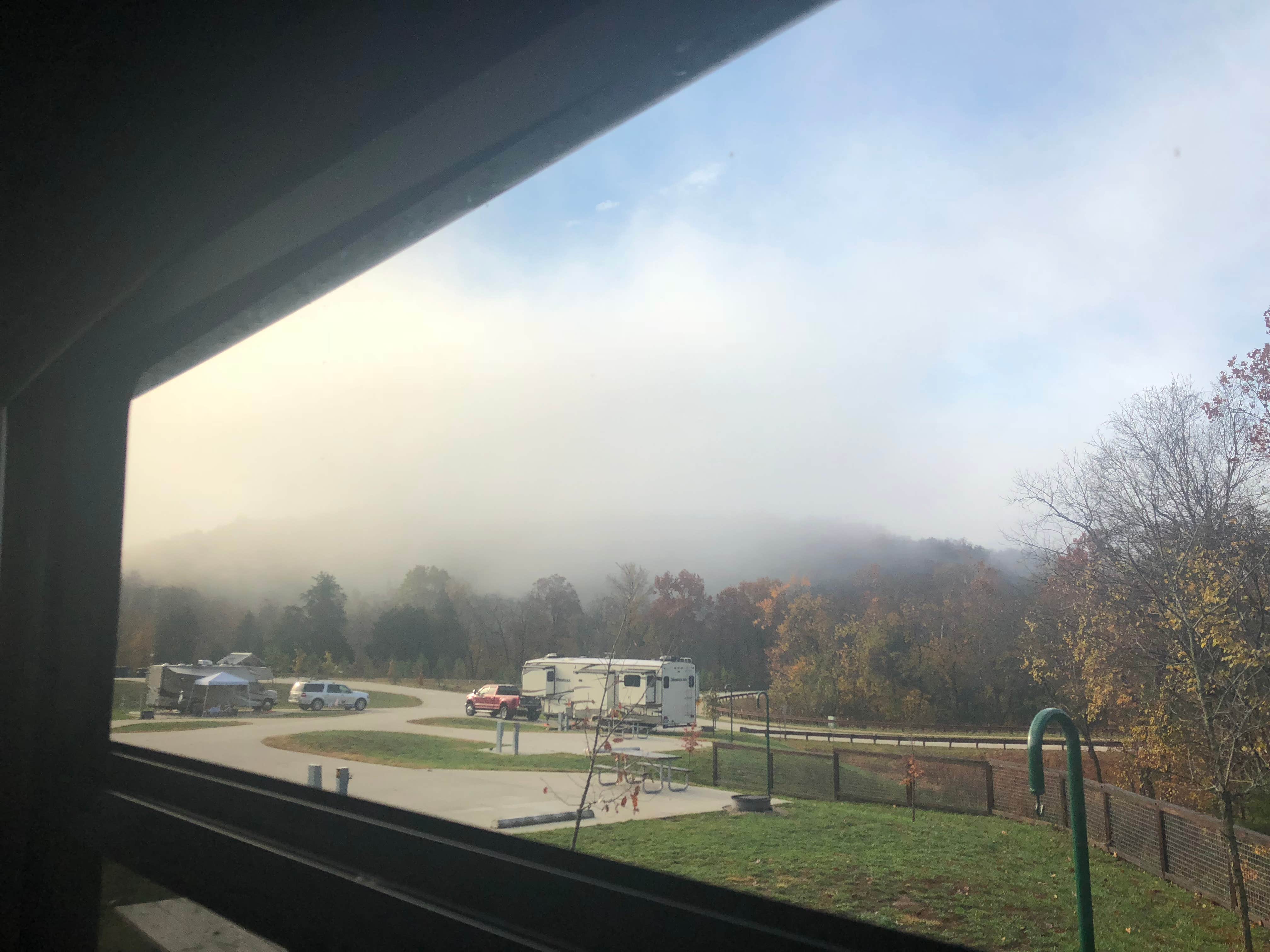 J K.'s photo of rv camping at Timbuktu Campground — Echo Bluff State Park near Eminence, MO