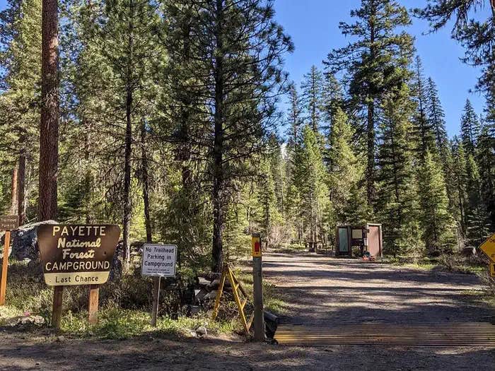 Camper submitted image from Last Chance Campground - CLOSED - 1