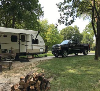 Camper-submitted photo from Sangchris Lake State Park Campground