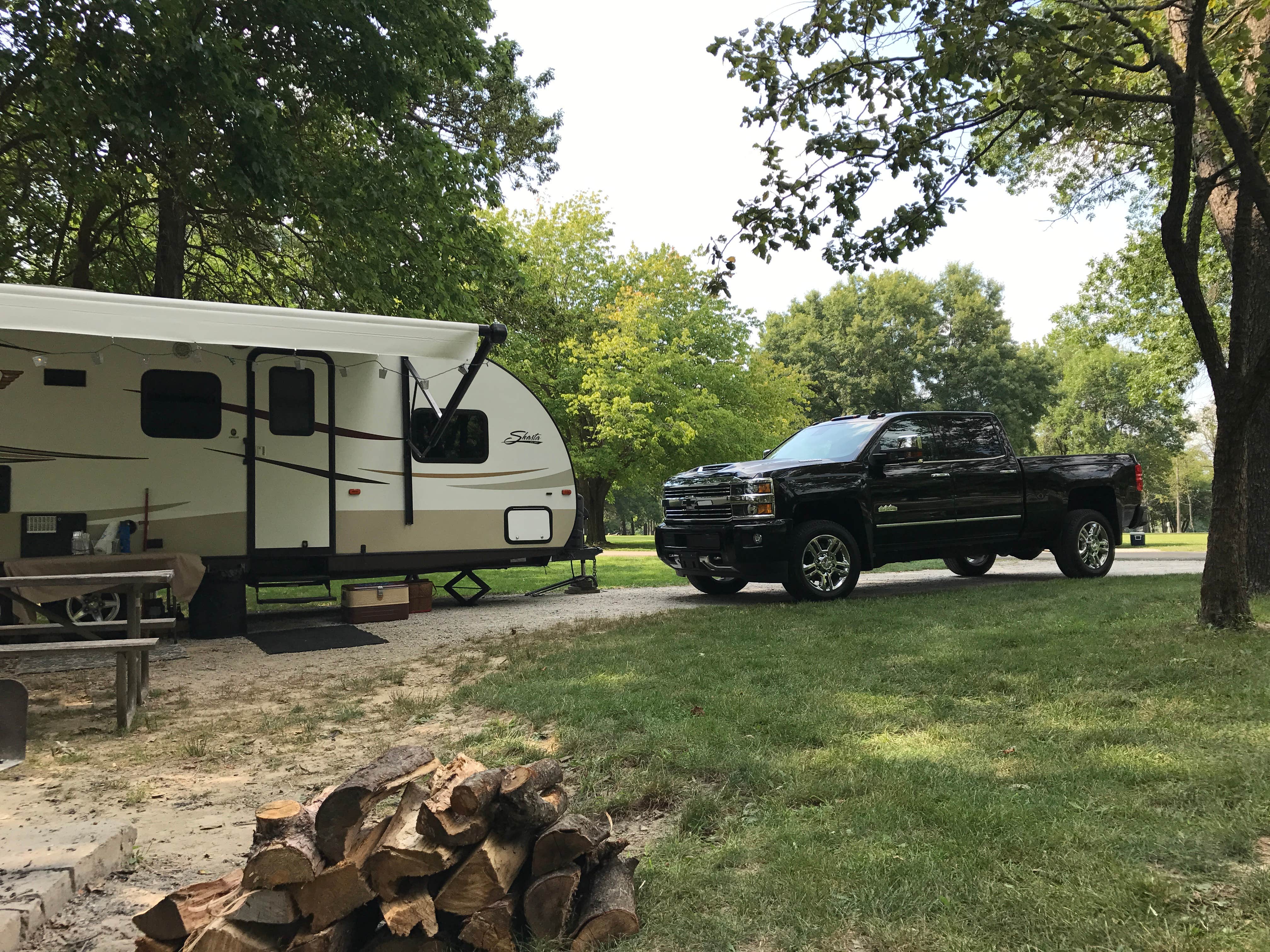 Camper submitted image from Sangchris Lake State Park Campground - 1