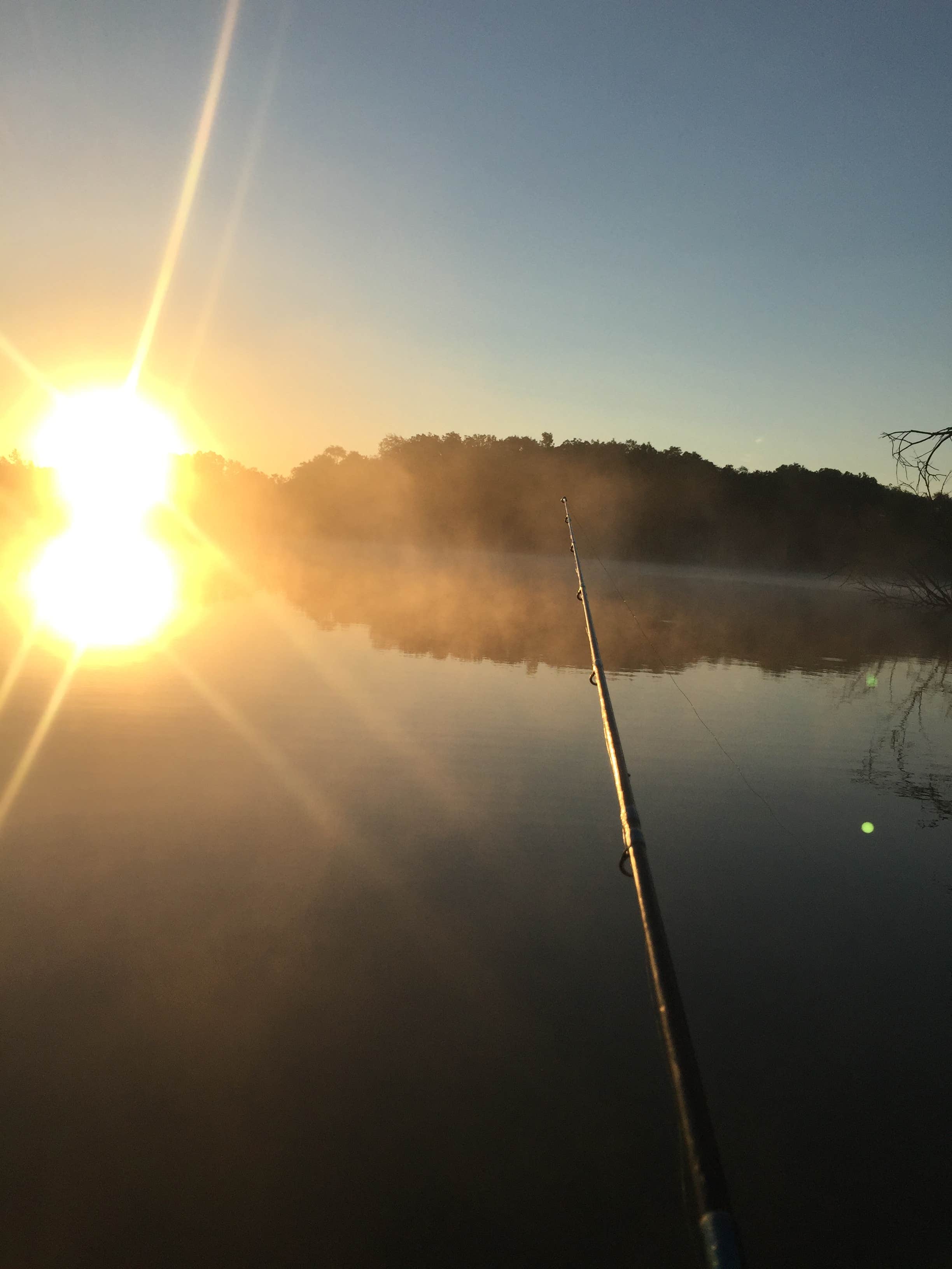 Camper-submitted photo at Primitive Campground — Jim Edgar Panther Creek State Fish and Wildlife Area near Jacksonville, IL