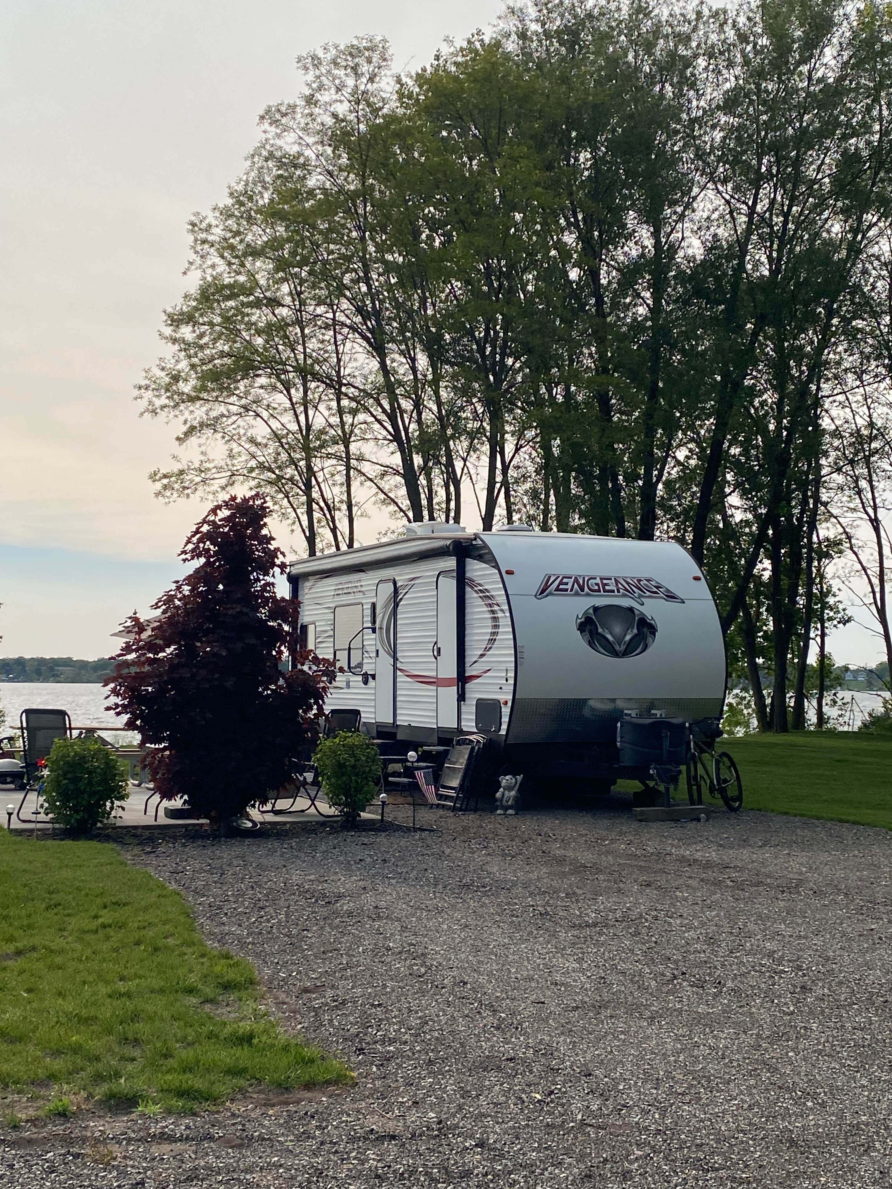 Maria Mercedes M.'s photo of rv camping at Fisherman's Landing & Campground near Allendale, MI