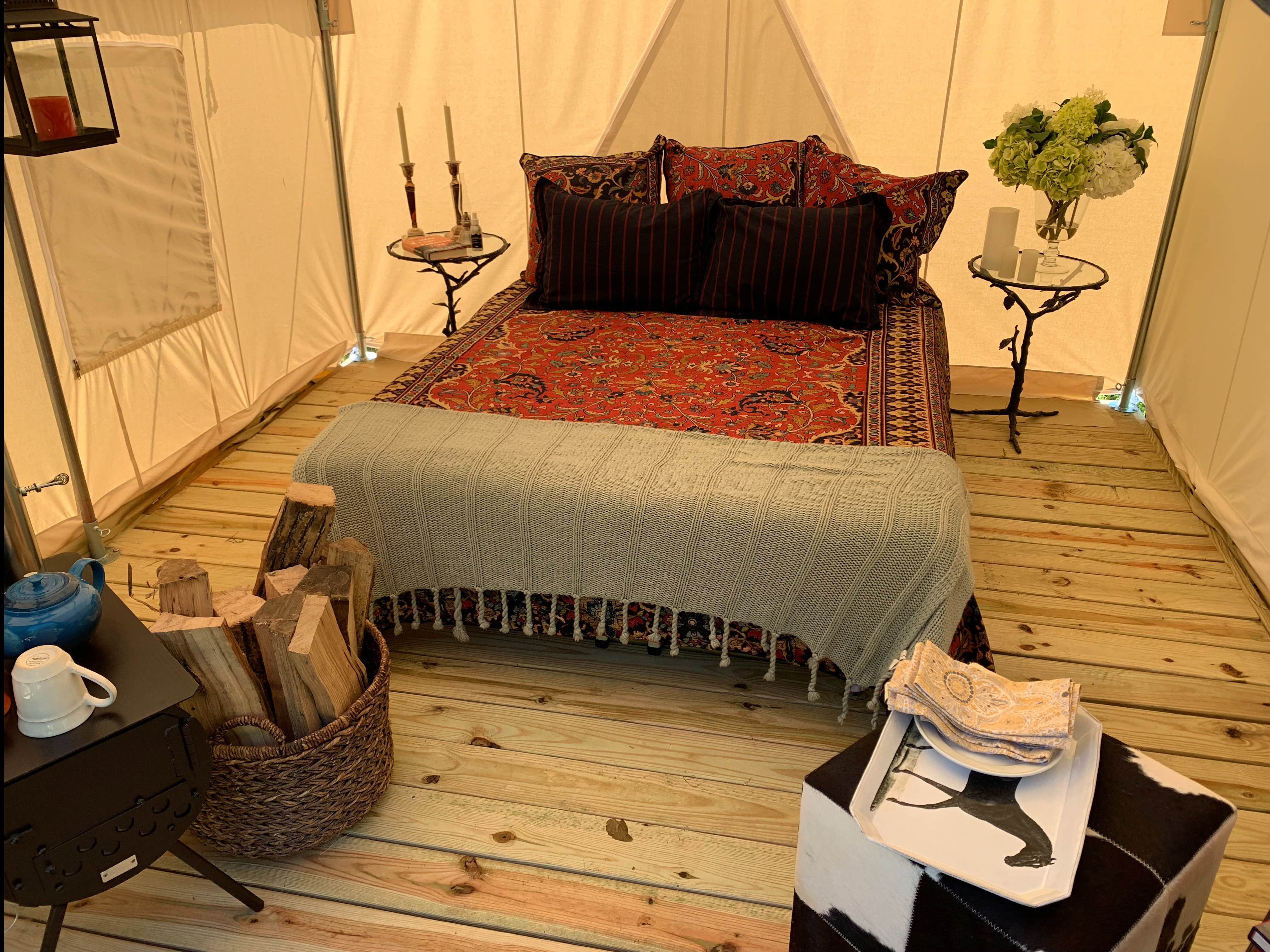 The Dyrt's photo of glamping accommodations at Powell Farm. near Ghent, NY