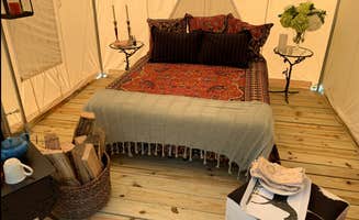 The Dyrt's photo of glamping accommodations at Powell Farm. near Nassau, NY