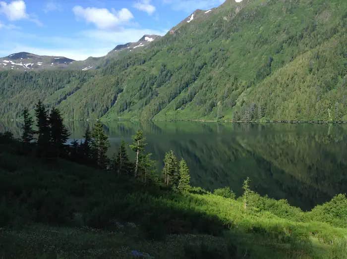 Camper submitted image from Davidof Lake Cabin - 1