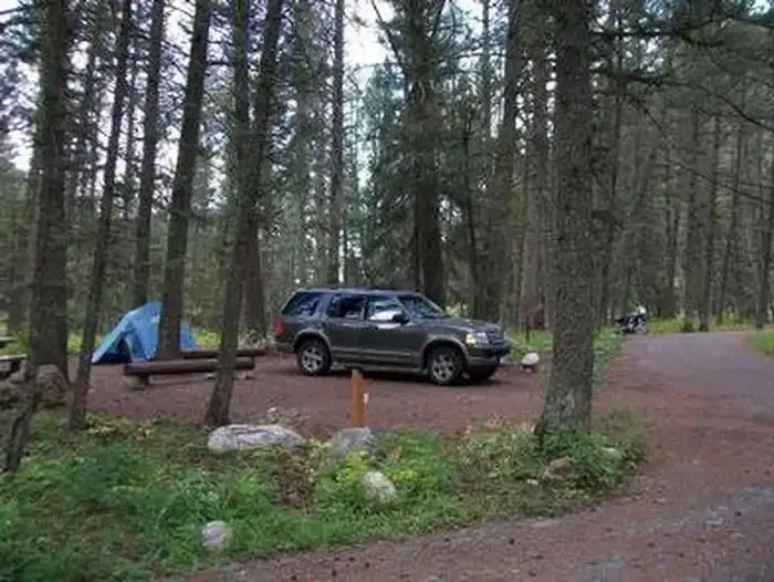 Camping near Cabin Creek: Cabin Creek Campground, West Yellowstone, Montana