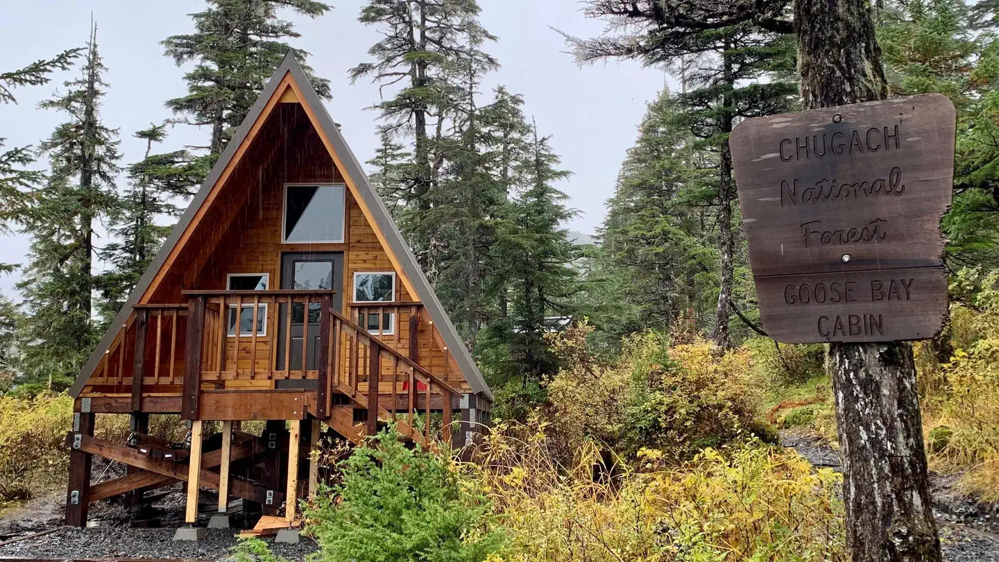 Camper-submitted photo at Goose Bay Cabin near Whittier, AK