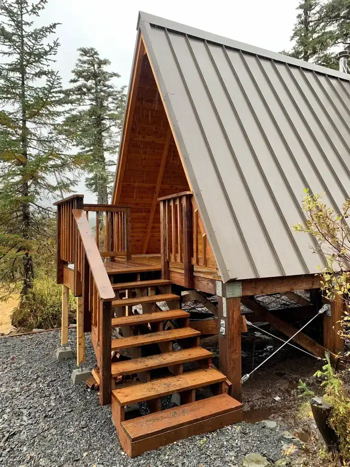 Camper-submitted photo at Goose Bay Cabin near Whittier, AK