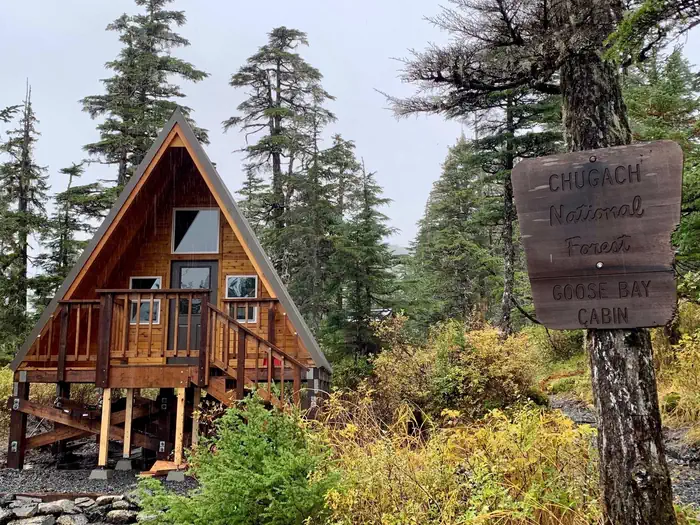 Camper-submitted photo at Goose Bay Cabin near Whittier, AK