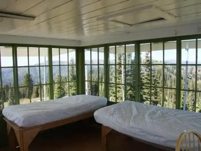 Camper-submitted photo at Deadwood Lookout Rec Cabin near Star, ID