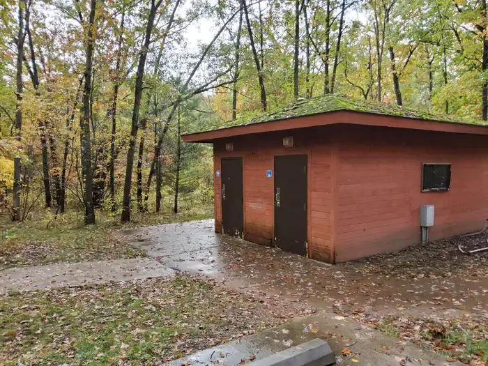Camper-submitted photo at Sand Lake Campground — Manistee National Forest near Wellston, MI