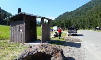 Camping near Red Cliff Campground: Moose Creek Flat Campground, Big Sky, Montana
